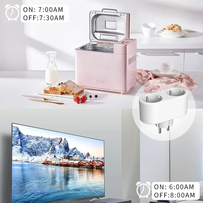 16A Smart WiFi Plug with Power Monitoring
