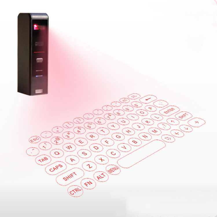 Lumina Portable Laser Projection Keyboard - Bluetooth Virtual Keyboard