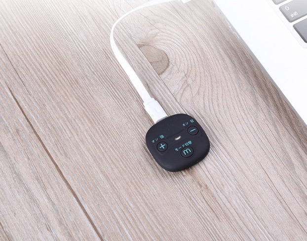 Portable pulse neck massager