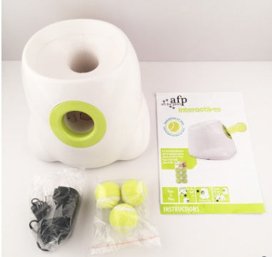 Interactive Dog Ball Launcher - Automatic Pet Tennis Ball Thrower
