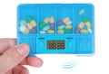 Smart Bluetooth Pill Box Reminder - App Sync & Alarm Notification