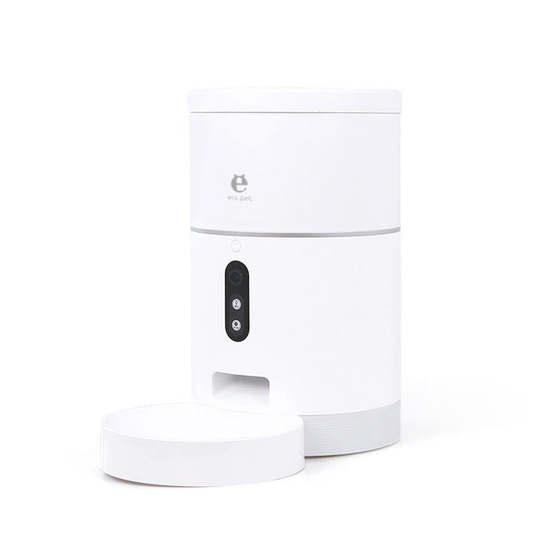 Modern AI Smart Pet Feeder with 1080P HD Camera & 2-Way Audio
