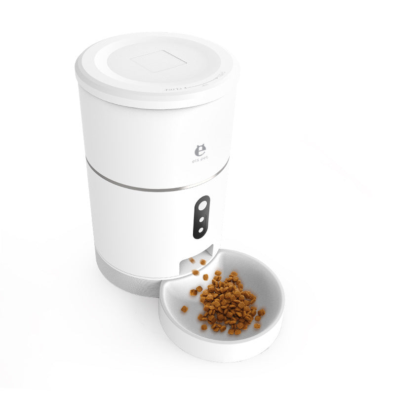 Modern AI Smart Pet Feeder with 1080P HD Camera & 2-Way Audio