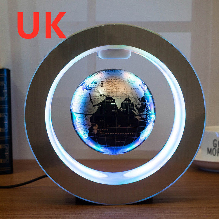 MagLev LED Floating Globe - Magnetic Levitation 360° Rotating World Map