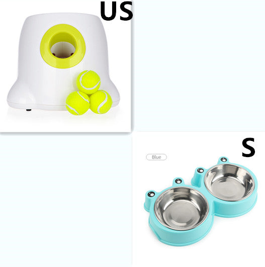 Interactive Dog Ball Launcher - Automatic Pet Tennis Ball Thrower