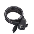 Mountain Bike Stainless Steel Fingerprint Lock, Anti-theft, Waterproof, Integrated Fingerprint Lock