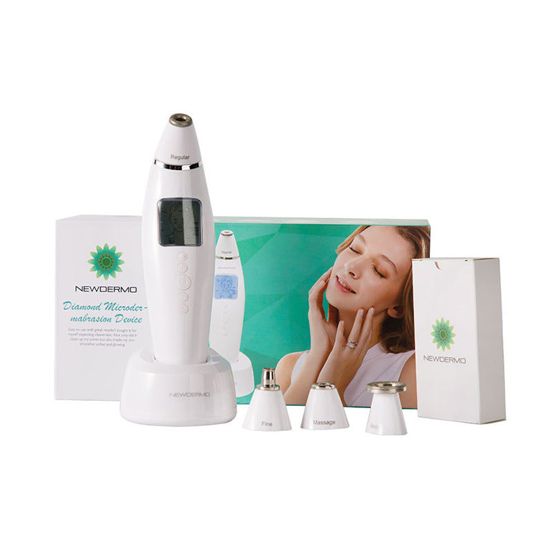 Professional Diamond Microdermabrasion Machine - 3-in-1 Skin Rejuvenation & Vacuum Suction