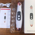 USB Electri Vacuum Suction Blackhead Remover  LED Display Visual Pore Pimple Deep
