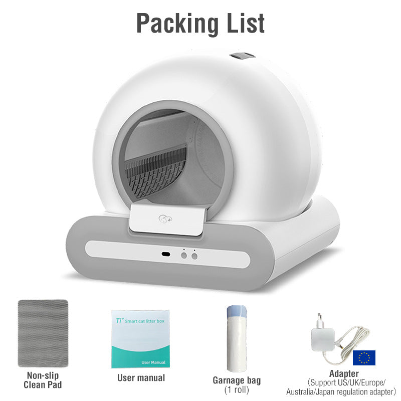 Automatic Cat Litter Box Cleaning And Deodorizing Smart Litter Box