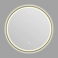 Smart Bathroom Mirror Wall-mounted Aluminum Alloy Frame LED Light Makeup Mirror