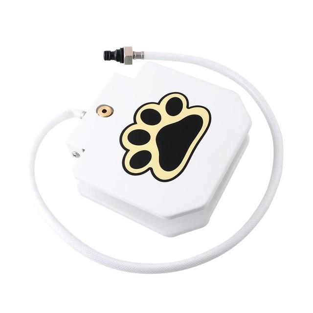 Outdoor Automatic Dog Pet Water Fountain - Durable Step-On Paw Design