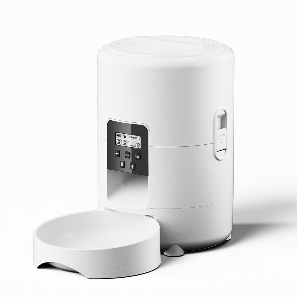 Geeky 2L Smart WiFi Automatic Pet Feeder - Precision Timing & App Control