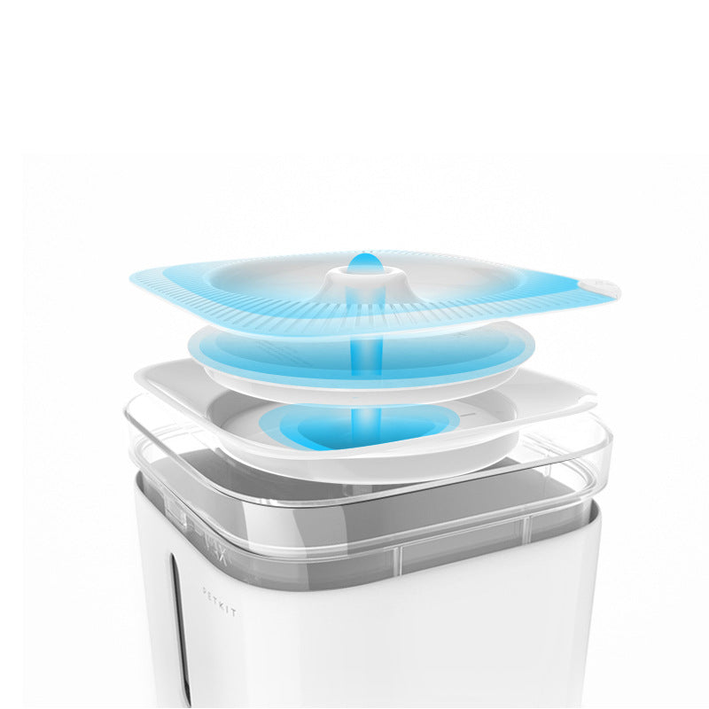 Premium 12L Stainless Steel Smart Pet Water Fountain - Ultra Quiet & Triple Filtered