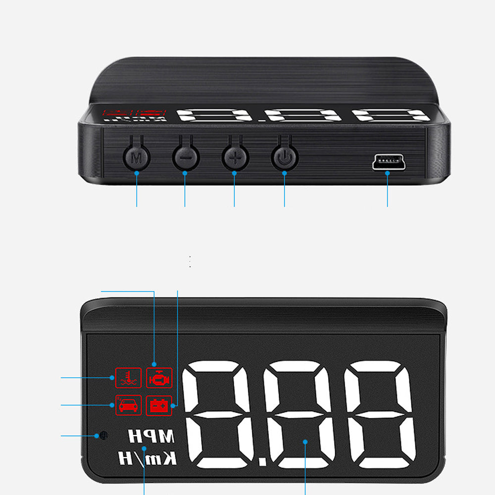 M3 Car OBD2 GPS Headp Display Car HUD Projector Display