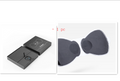 Portable pulse neck massager