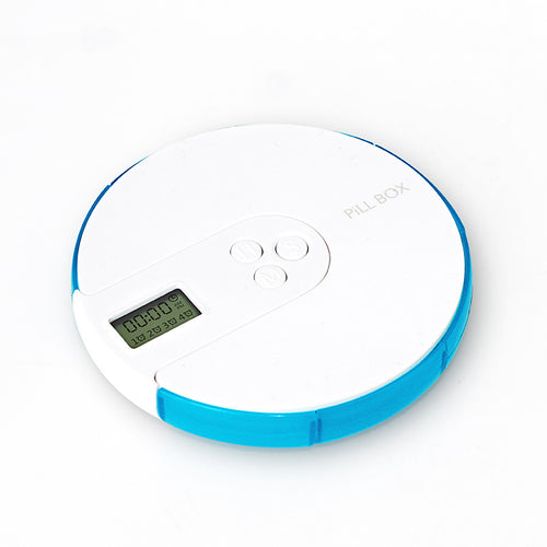 7-Compartment Alarm Clock Pill Dispenser