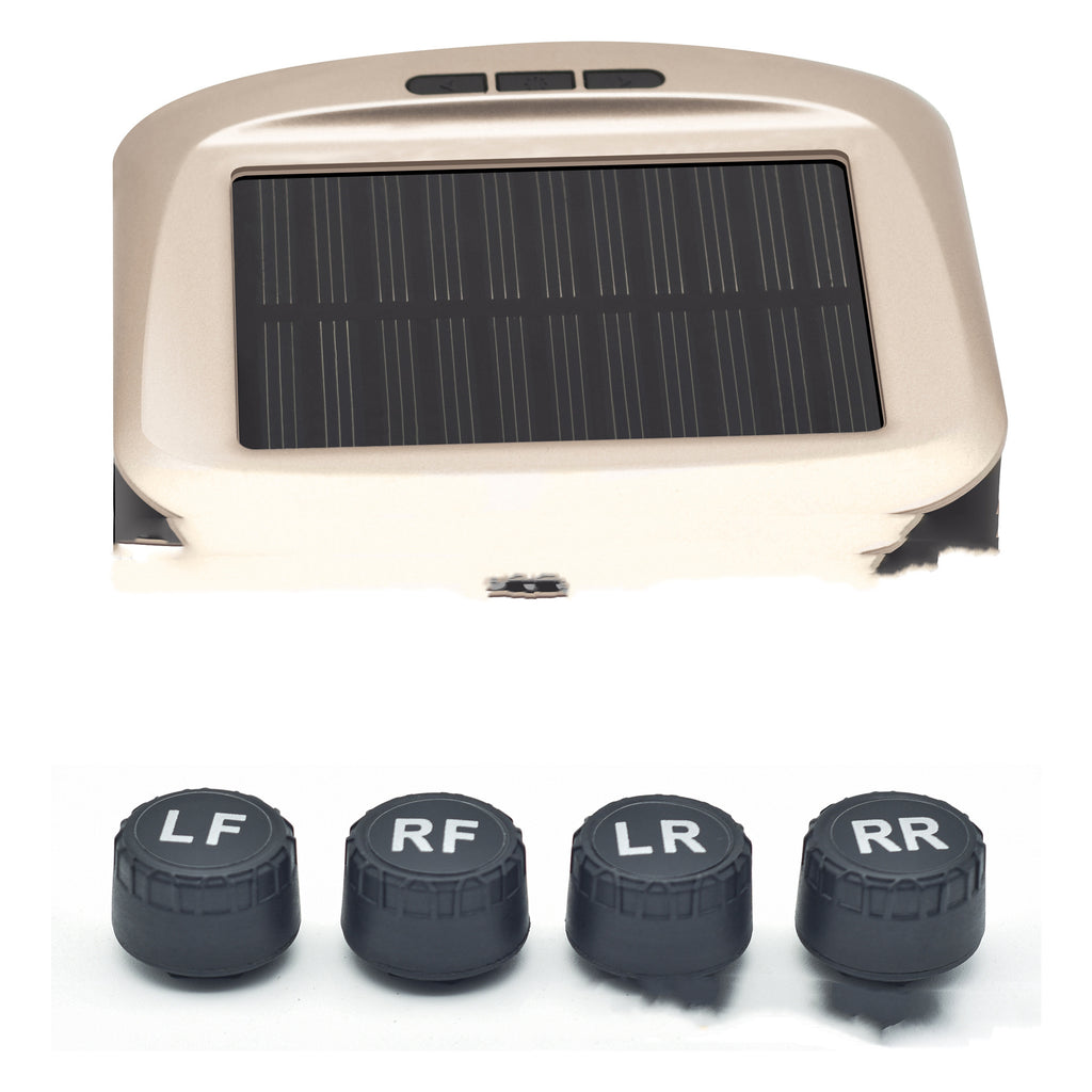 Tire Pressure Monitor Multifunctional Wireless Solar