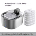 Professional Smart Pet Water Fountain - TDS Monitor & UVC Sterilization