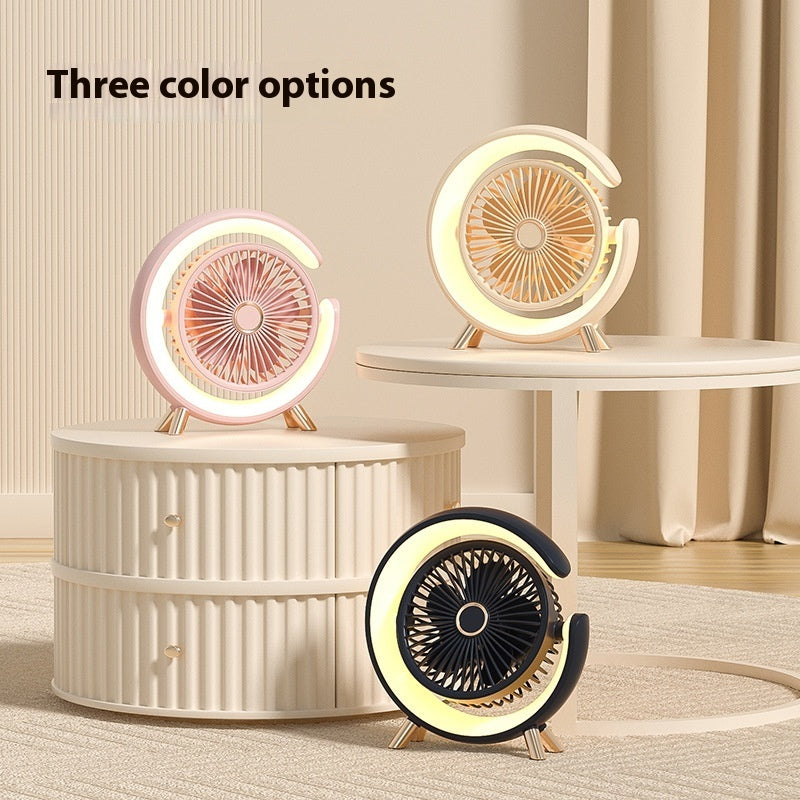 Quiet Desktop Air Circulator Fan - 3-Speed Turbo Cooling