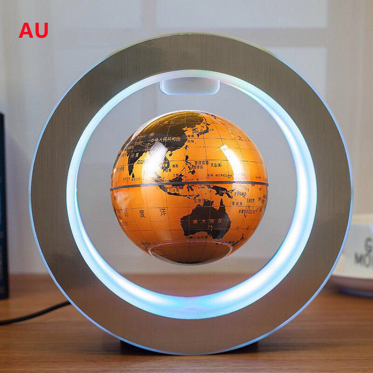 MagLev LED Floating Globe - Magnetic Levitation 360° Rotating World Map