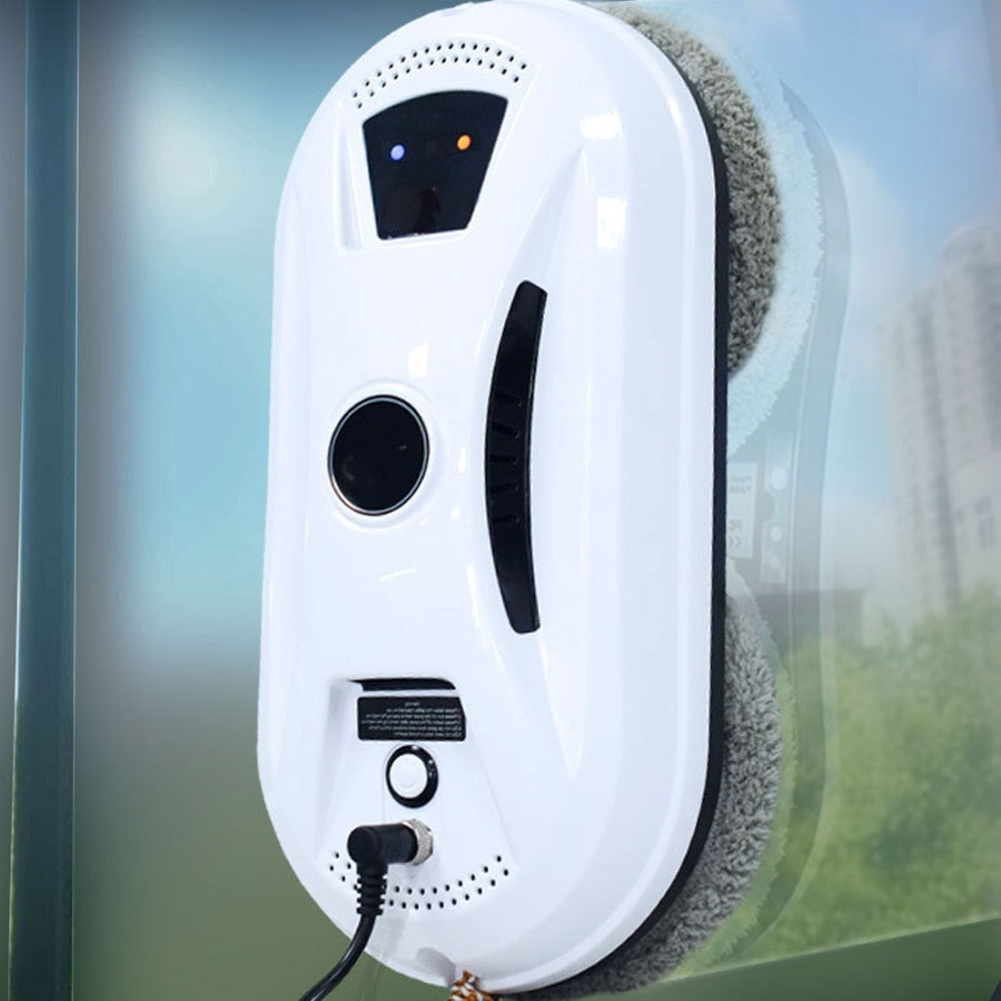 Automatic Window Cleaning Robot - Smart AI Route & Remote Control