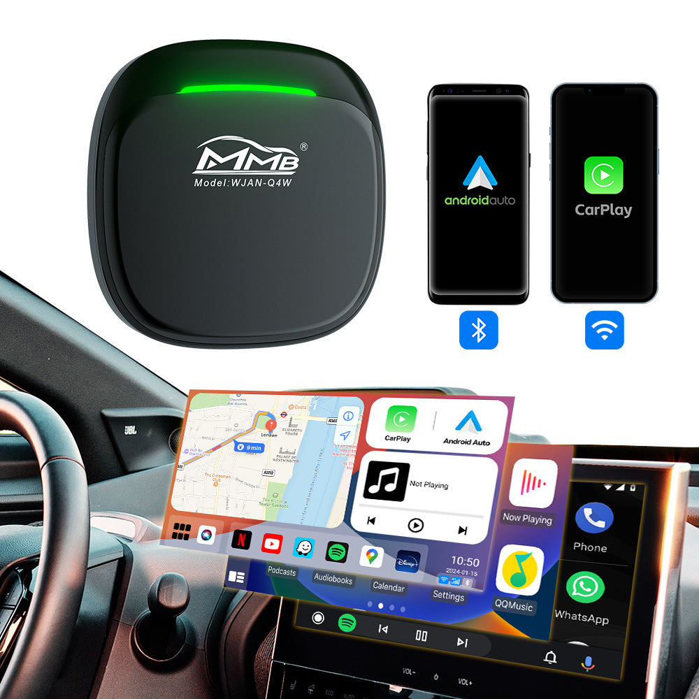 Version AI Box Android Navigation Box 4G Version Wireless Carplay