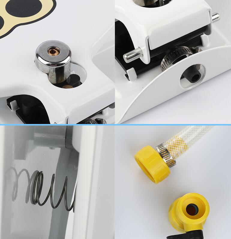 Outdoor Automatic Dog Pet Water Fountain - Durable Step-On Paw Design
