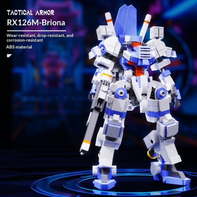 Mech Warrior Robot Kids Educational DIY Building Blocks