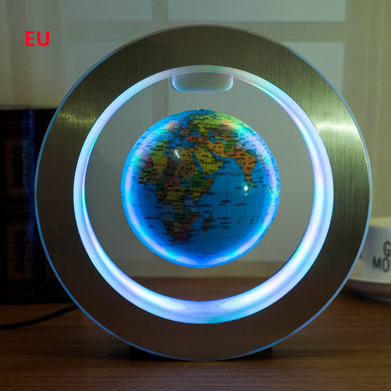 MagLev LED Floating Globe - Magnetic Levitation 360° Rotating World Map