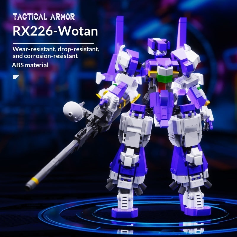 Mech Warrior Robot Kids Educational DIY Building Blocks