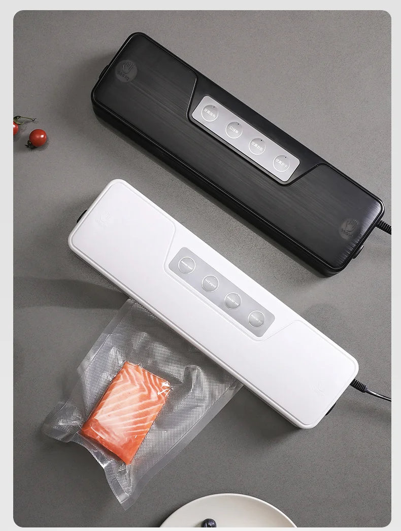 Automatic Vacuum Sealer, Vacuum Packing Machine, Household Food Preservation Bag Sealer, Small-Sized Compression Sealing Machine