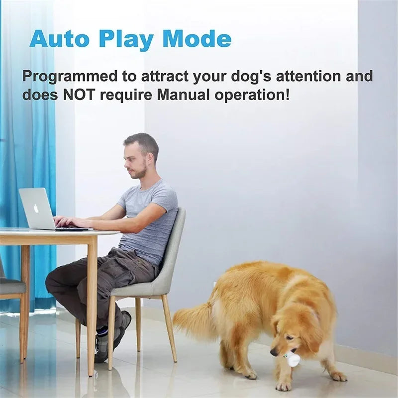 Wickedbone Smart Automatic & Interactive Bone Toy - App Control & 12 Emotion Modes