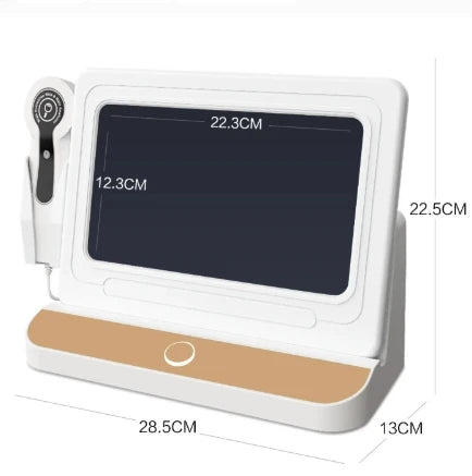 AI Pet Skin & Hair Diagnostic Scanner - HD WiFi Digital Microscope with App Analytics