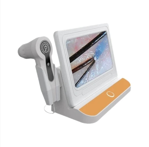 AI Pet Skin & Hair Diagnostic Scanner - HD WiFi Digital Microscope with App Analytics