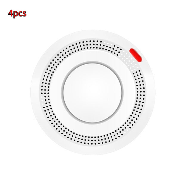 Smart WiFi Smoke Detector Alarm - Tuya App Control & Instant Alerts