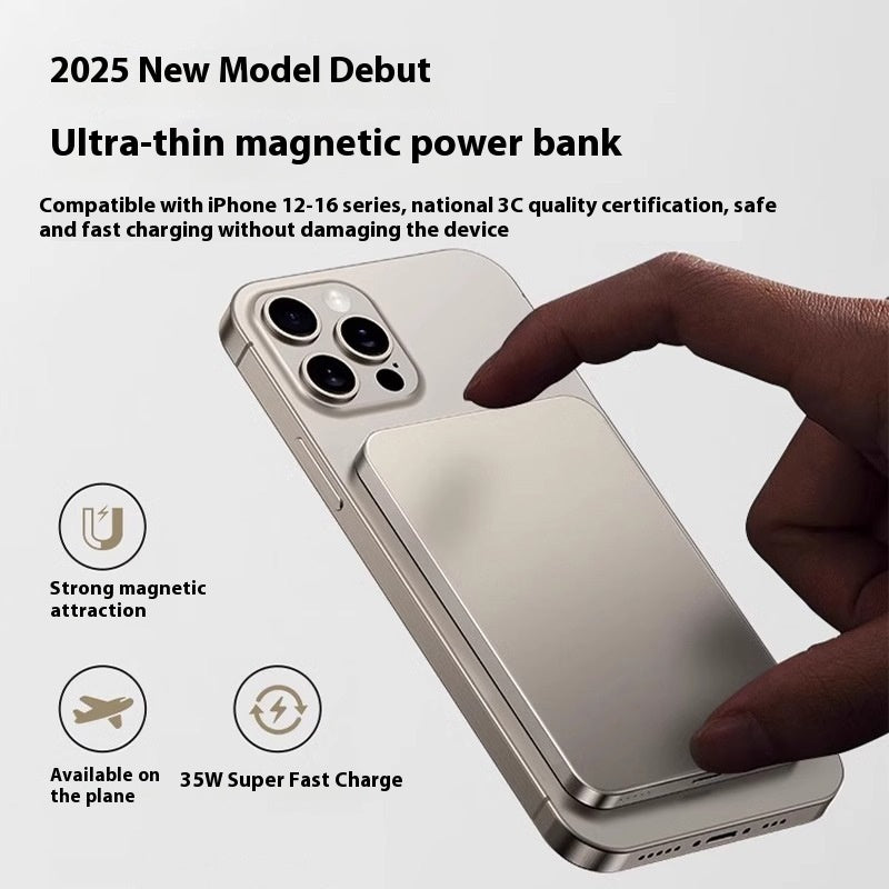 MagSafe Wireless Power Bank 10000mAh - Fast Charging On-the-Go