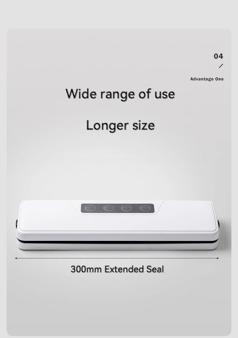 Automatic Vacuum Sealer, Vacuum Packing Machine, Household Food Preservation Bag Sealer, Small-Sized Compression Sealing Machine