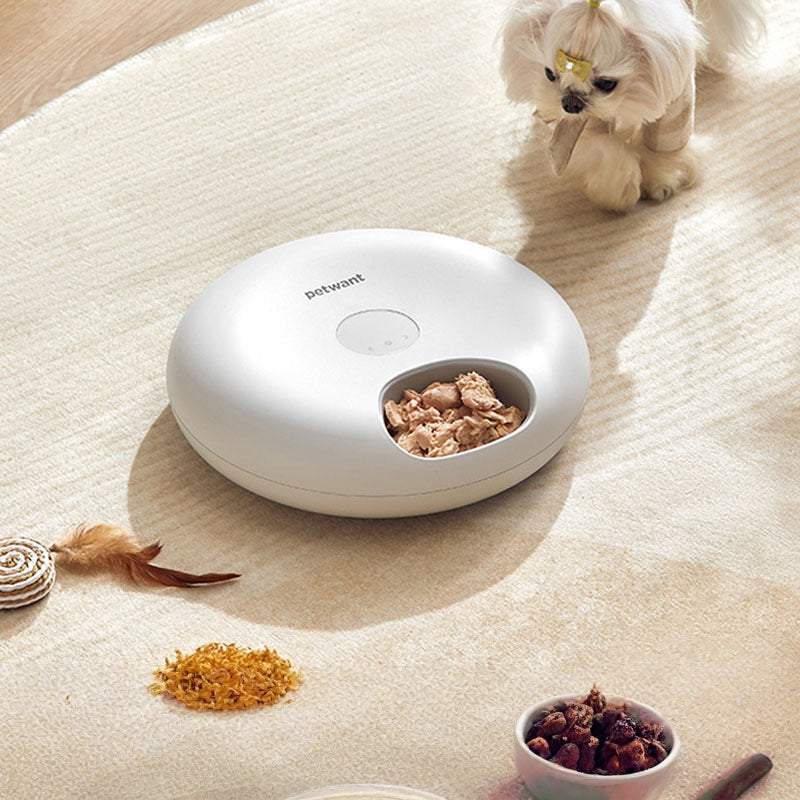 Smart Cooling Snack Feeder - App Control & Freshness Preservation