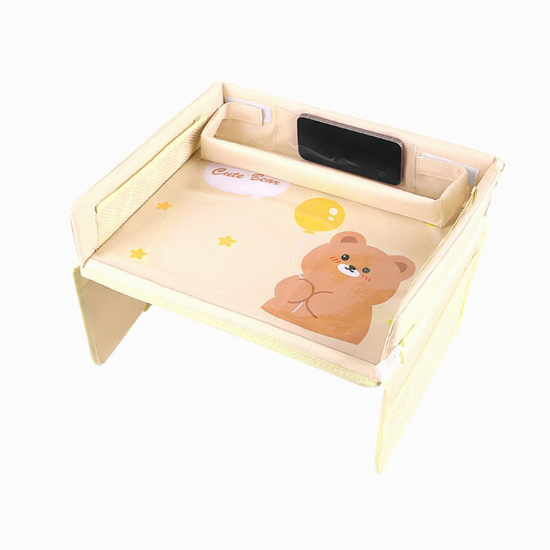 Children's Car Seat Multi-function Storage Car Waterproof Tray