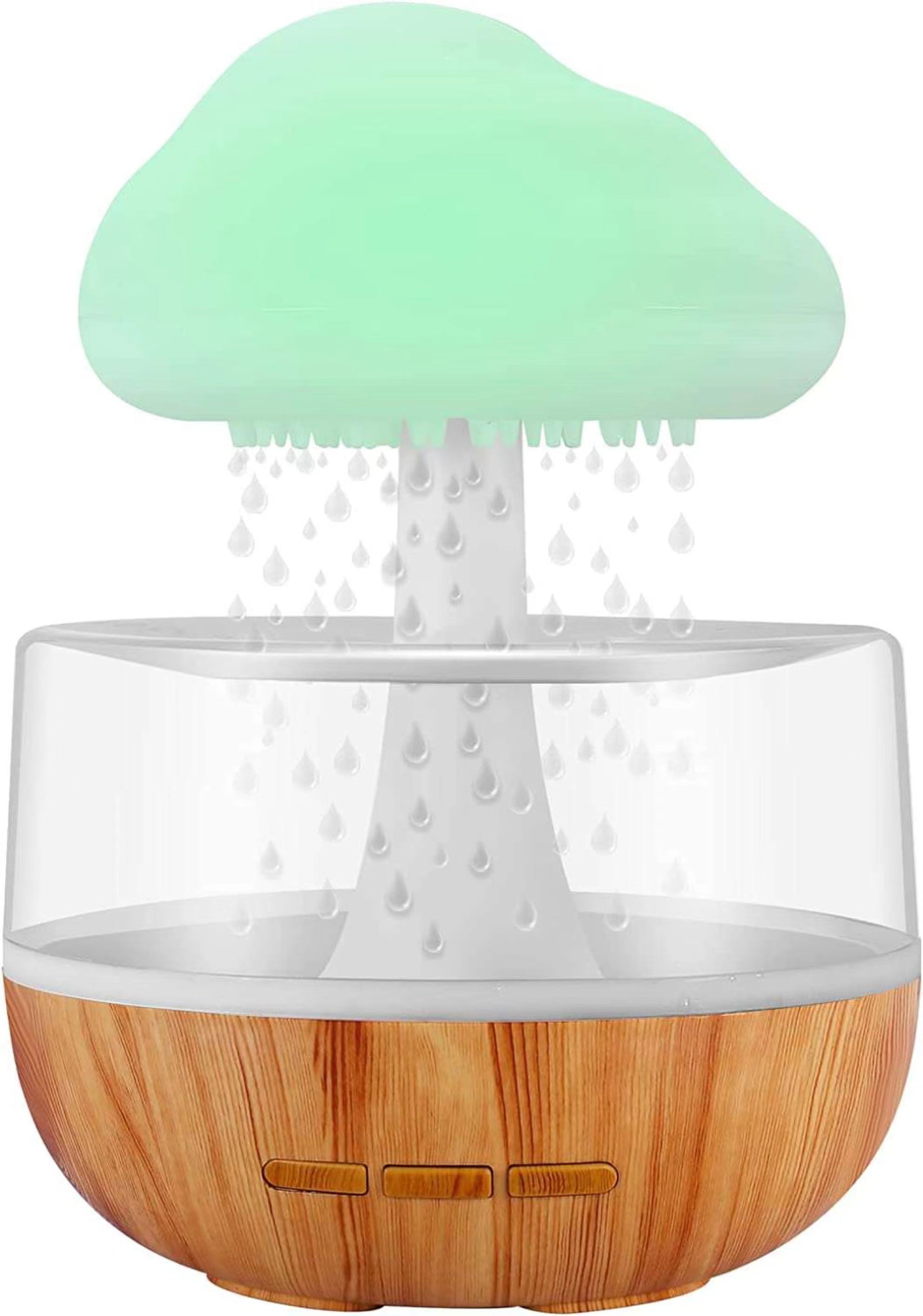 New Design Raining Cloud Humidifier 400 ML Colorful Cloud Humidifier With Water Drop For Christmas Gift