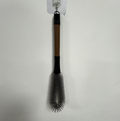 Multifunctional cup brush in 1-walnut color+ iron wire +pp hair piece