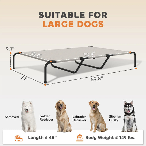 High-End Tech Aluminum Cooling Pet Bed - Advanced Heat Dissipation