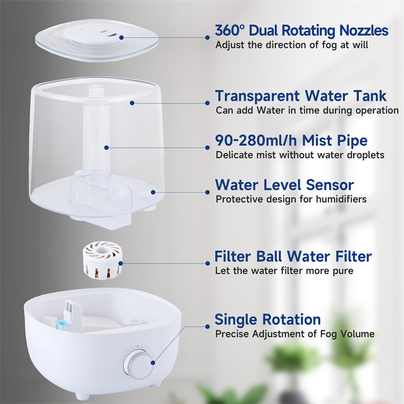 4L Smart WiFi Ultrasonic Humidifier