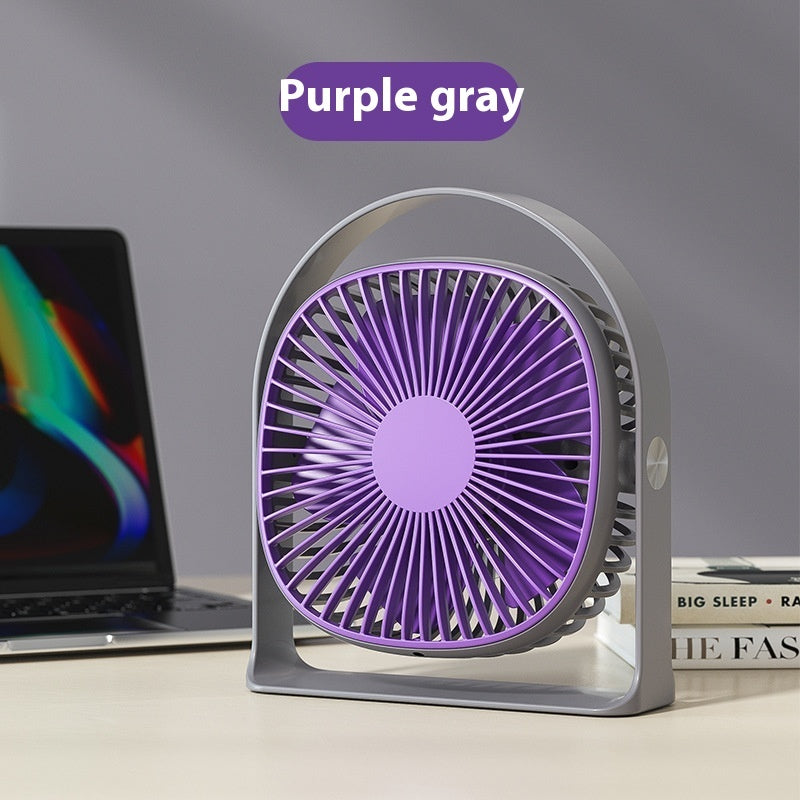 Quiet Desktop Air Circulator Fan - 3-Speed Turbo Cooling