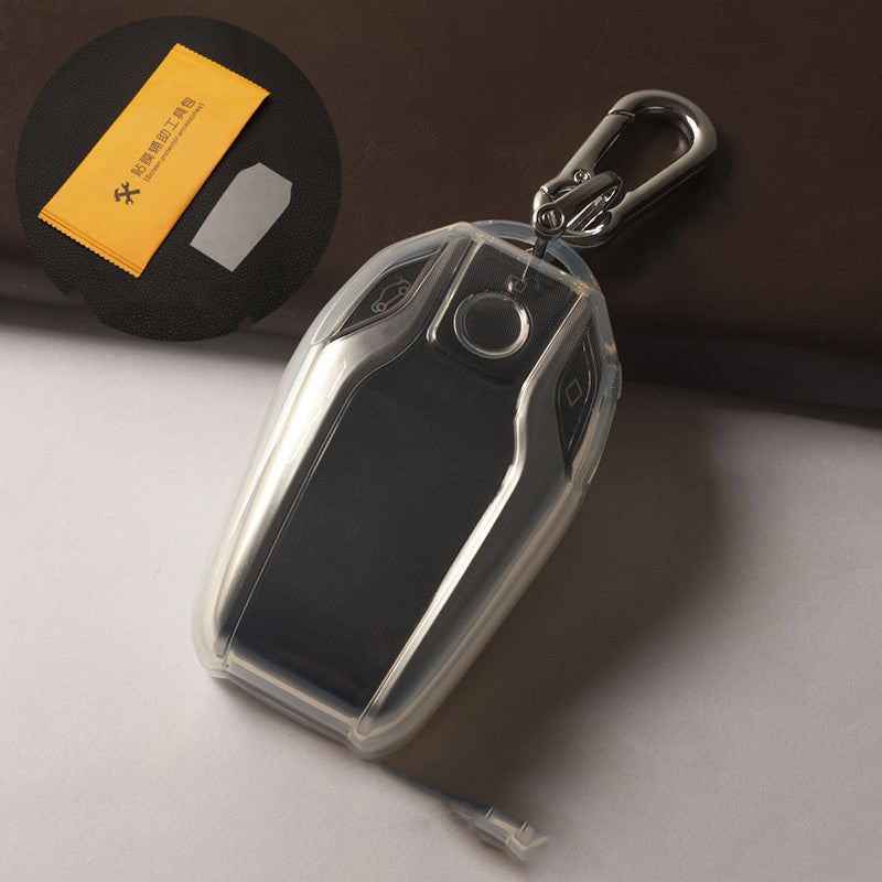 Intelligent Modified LCD Screen Car Key Cover Shell Buckle Bag