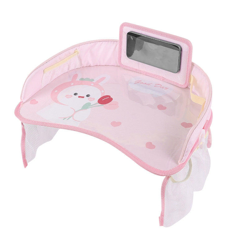 Children's Car Seat Multi-function Storage Car Waterproof Tray